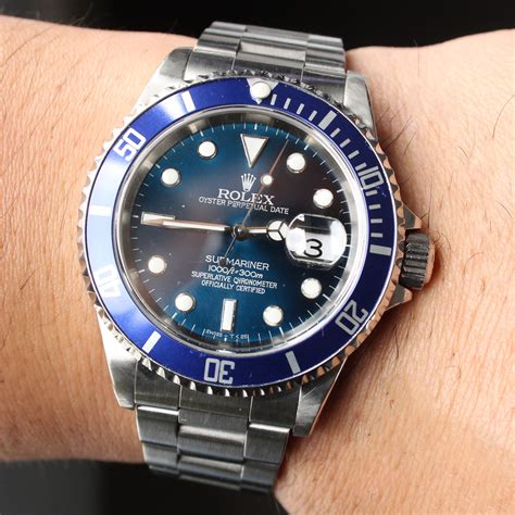 what is a solid end link in rolex|rolex 16610 blue bezel.